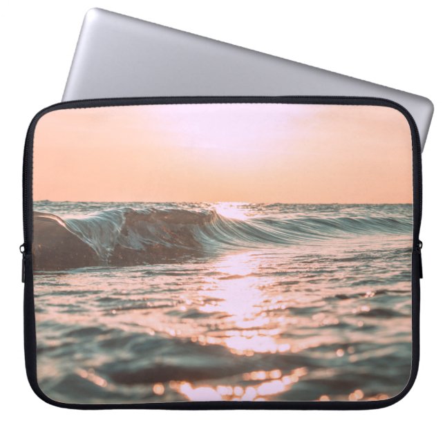 OCEAN WAVES LAPTOP SLEEVE (Front)