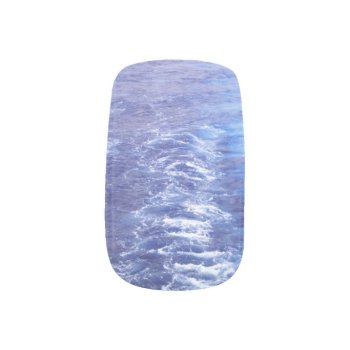 Ocean Waves Minx Nails Minx Nail Wraps by StriveDesigns at Zazzle