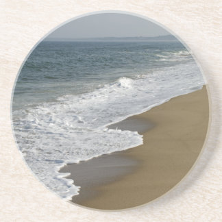 Ocean Waves on the Beach Drink Coaster