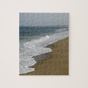 Ocean Waves on the Beach Jigsaw Puzzle