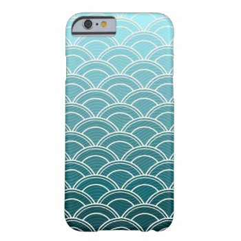 Ocean Waves Pattern Iphone 6 Case by takecover at Zazzle