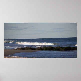 Ocean Waves Photo Poster