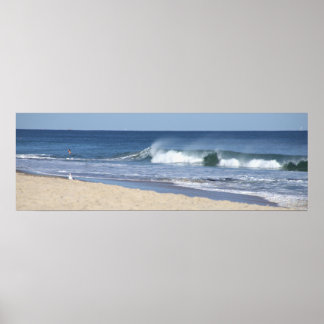 Ocean Waves Photo Poster