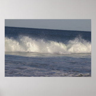 Ocean Waves Poster