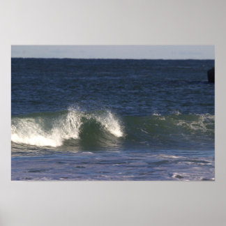 Ocean Waves Poster