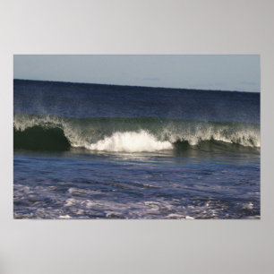 Ocean Waves Poster