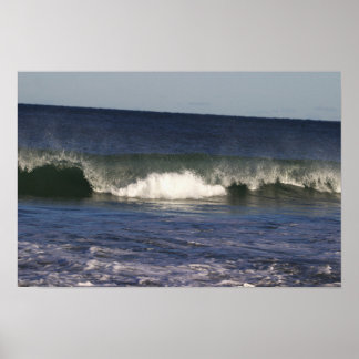 Ocean Waves Poster