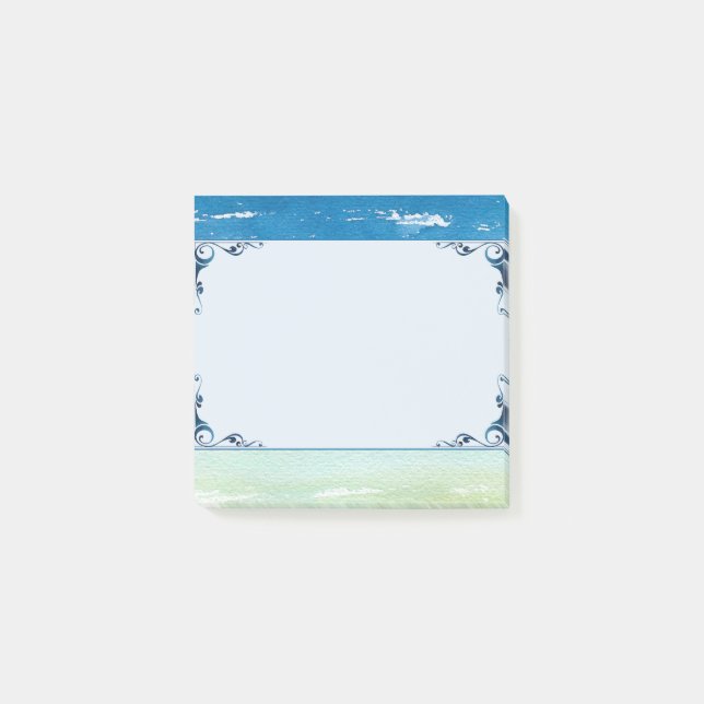 Ocean Waves Seashore Theme  Post-it Notes (Front)