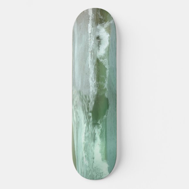 Ocean Waves Skateboard Deck (Front)