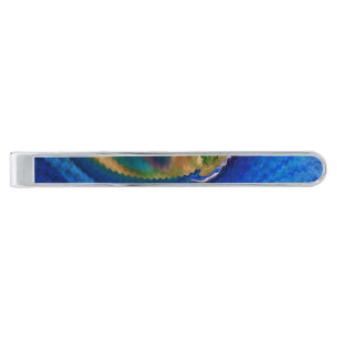 Ocean Waves, Swells Abstract Tie Bar
