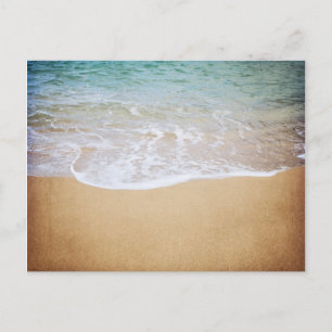 Ocean Waves Tropical Photography Postcard