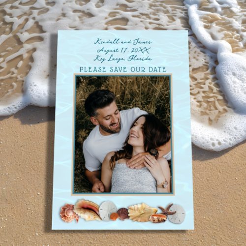 Ocean Wedding Living Seas Photo Save The Date