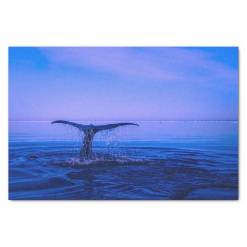 Ocean Whale Decoupage Tissue Paper