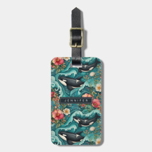 Ocean Whale Luggage Tags