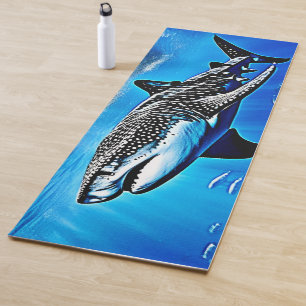 Ocean Whale Shark Giant Swimming Yoga Mat