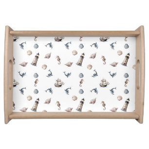 Ocean Whispers! Serving Tray