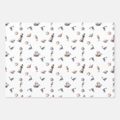 Ocean Whispers! Wrapping Paper Sheets