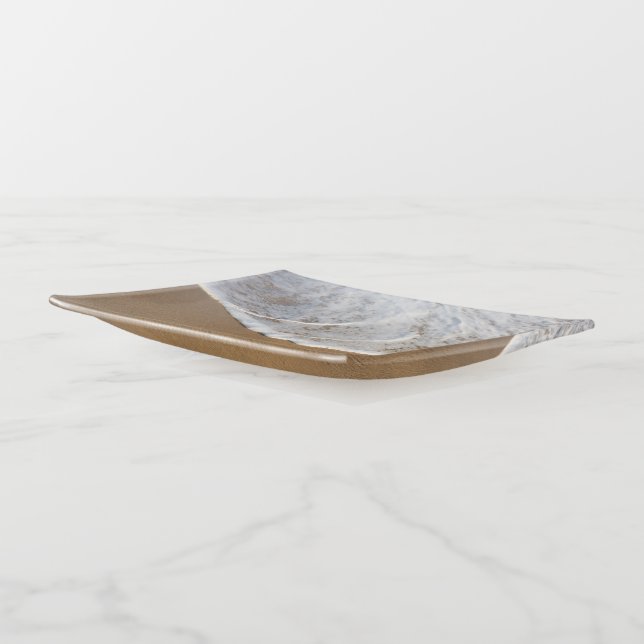 Ocean White Wash Trinket Tray (Angled)