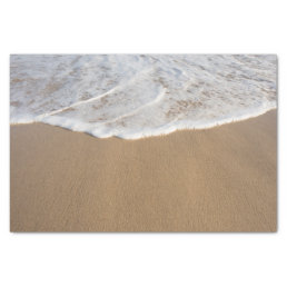 Ocean Whitewash on Beach Tissue Paper