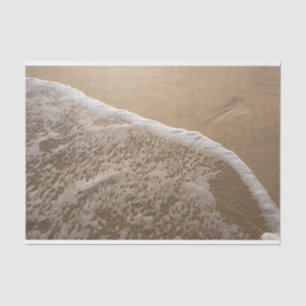 Ocean Whitewash on Beach Tissue Paper