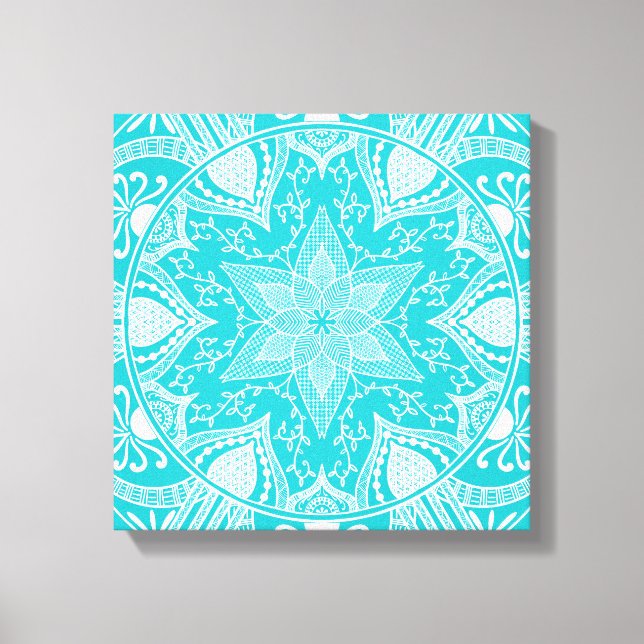 Oceana Mandala Canvas Print (Front)