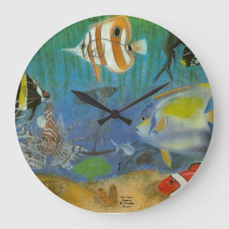 Oceananic Large Clock