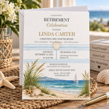 Oceanfront Retirement Celebration Party