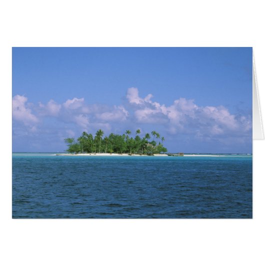 Oceania, French Polynesia, Tahiti. Small Cards (Front Horizontal)