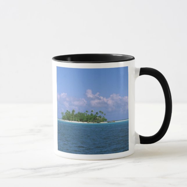 Oceania, French Polynesia, Tahiti. Small Mug (Right)
