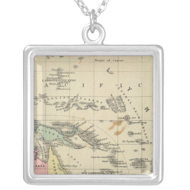 Oceania Silver Plated Necklace (Front)