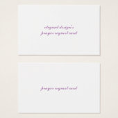 Oceania standard matte prayer request card (Front & Back)
