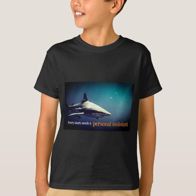 Oceanic blacktip shark underwater T-Shirt (Front)