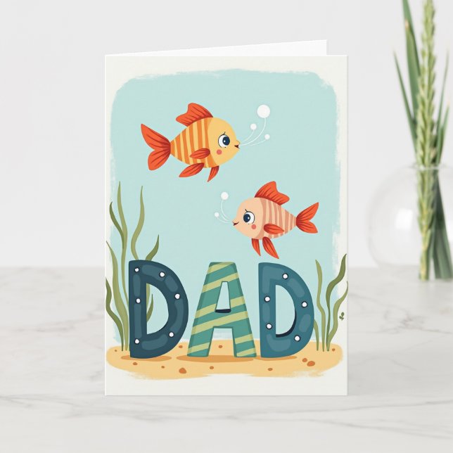 Oceanic Dads Day Card (Front)