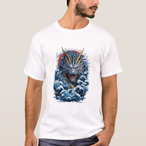 Oceanic Dragon T_Shirt