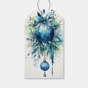 Oceanic Dreams: Shades of Blue Gift Tags