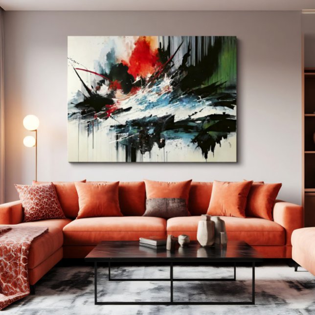 Oceanic Explosion Canvas Print (Creator Uploaded)