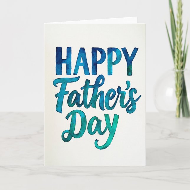 Oceanic Fathers Day Card (Front)
