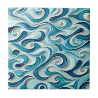 Oceanic Harmony Ceramic Tile