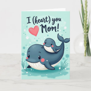 Oceanic Love Mothers Day Card