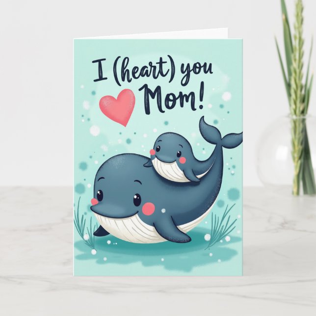 Oceanic Love Mothers Day Card (Front)