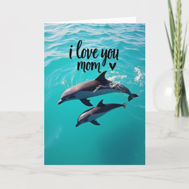 Oceanic Love You Mom Card (Front)