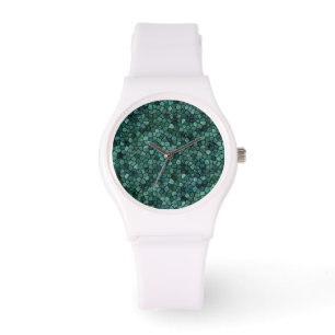 Oceanic Mosaic Crust Texture Abstract Pattern Watch