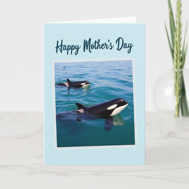 Oceanic Mothers Day Love Card (Front)