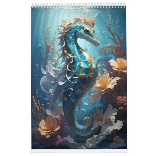 Oceanic Serenity _ A Journey Beneath the Waves Calendar