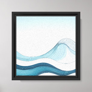 Oceanic Symphony Canvas Print