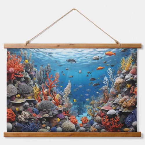 Oceanic Symphony Exploring the Vibrant Underwater Hanging Tapestry