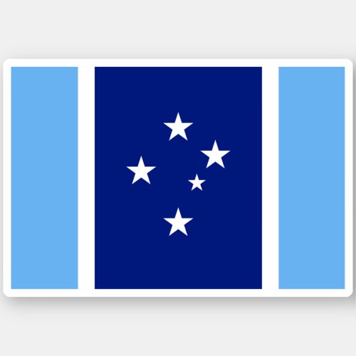 Oceanic Union Flag Sticker