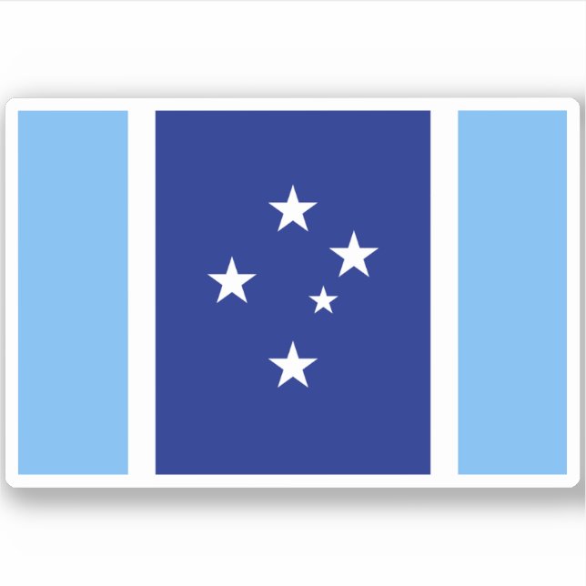 Oceanic Union Flag Sticker (Front)