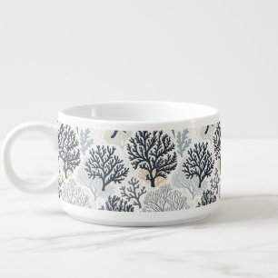 Oceanic Vibes Botanical Corals Bowl