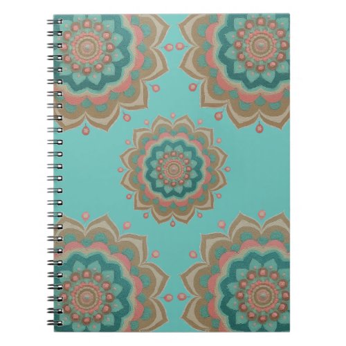 Oceanic Whimsy Mandala Notebook